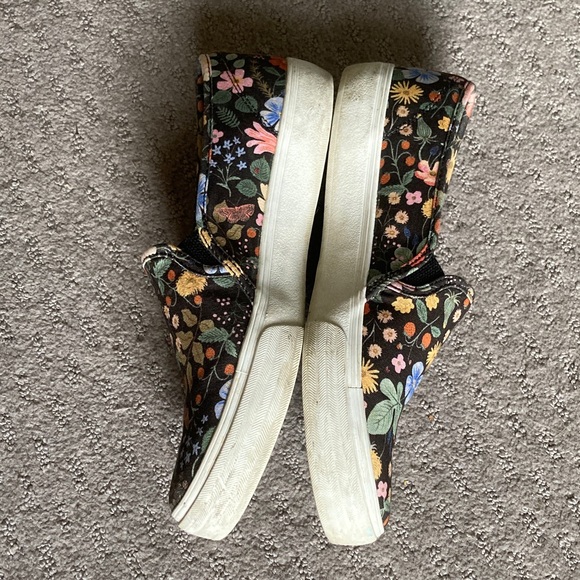 KEDS x RIFLE PAPER CO. floral slip-on sneakers, Sz 9.5. - Picture 4 of 10